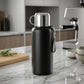 Hochglänzende Thermoskanne HeatGuard Pro von InfinityBottle für heiße Getränke, langlebiges Edelstahl-Design, stilvoll und funktional