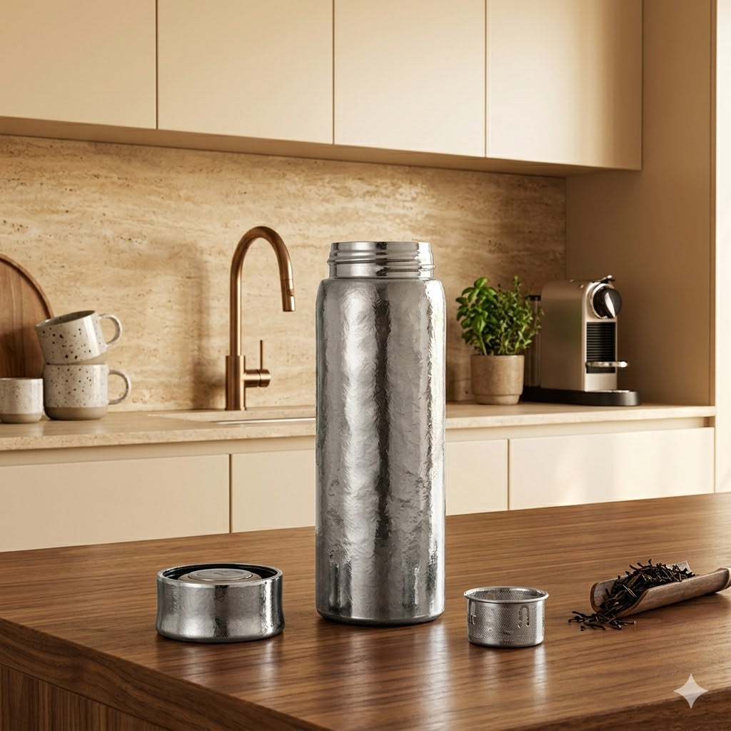 InfinityBottle Titan 300 Wasserflasche aus Edelstahl mit robustem Design und praktischem Trinkverschluss